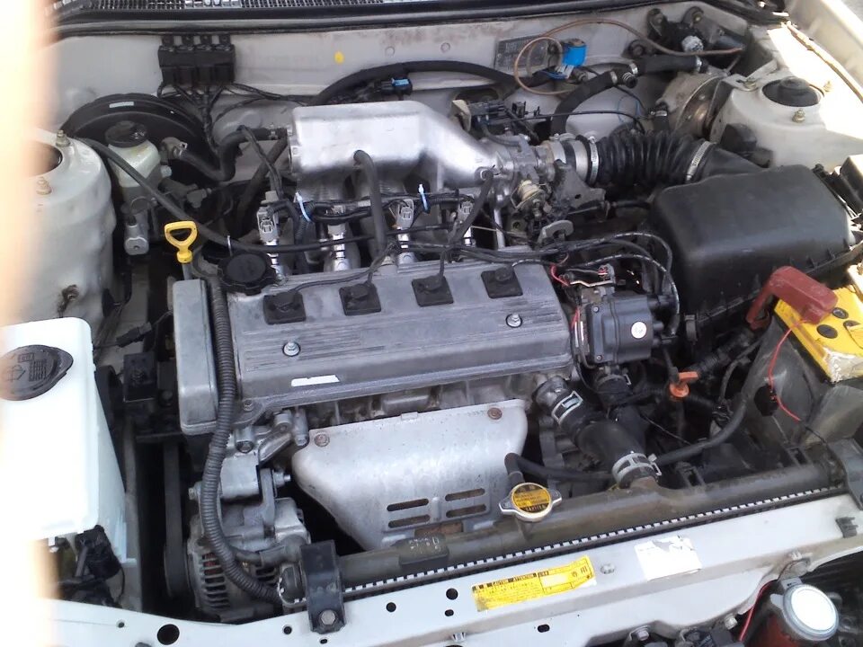 Тойота королла ае100 как снять форсунки датчики Toyota Sprinter Carib (95), 1,8 л, 1991 года своими руками DRIVE2