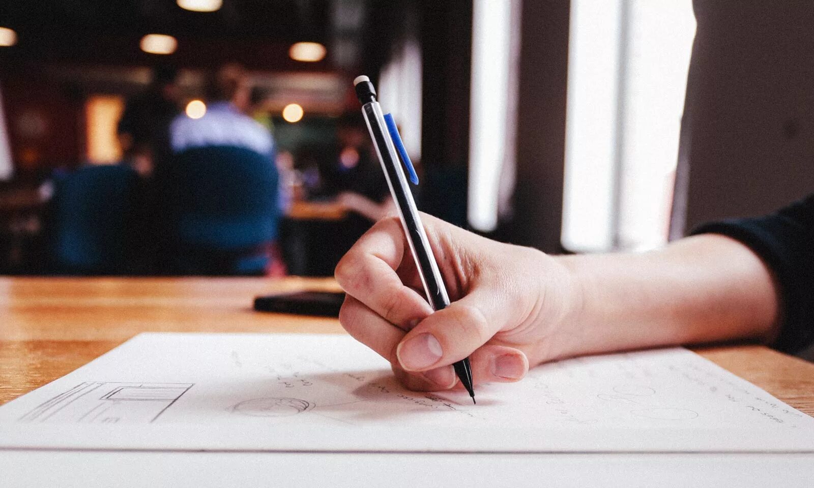 Write behind. Write behind
