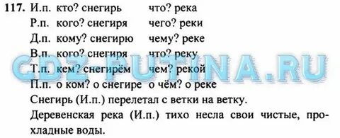 Русский язык четвертый класс страница 117