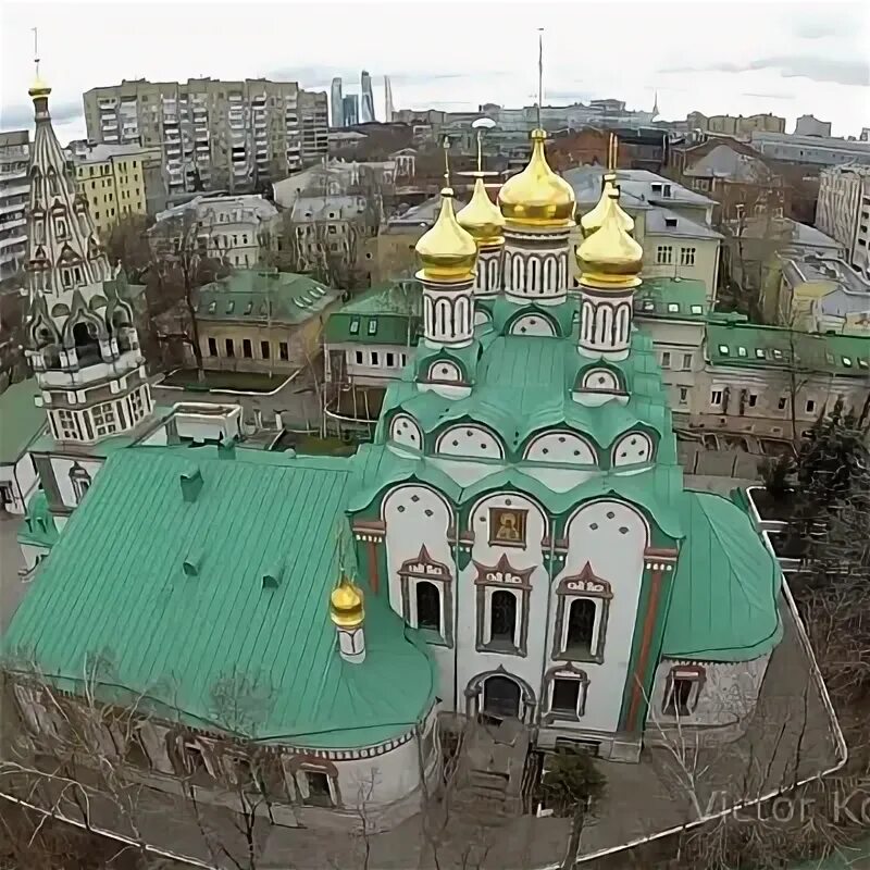 Древо - иллюстрация: Церковь Николая Чудотворца в Хамовниках.Москва, улица Льва 
