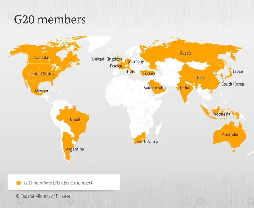Страны 20 состав. Страны большой двадцатки g20 карта. Какие страны входят 20 в g20.