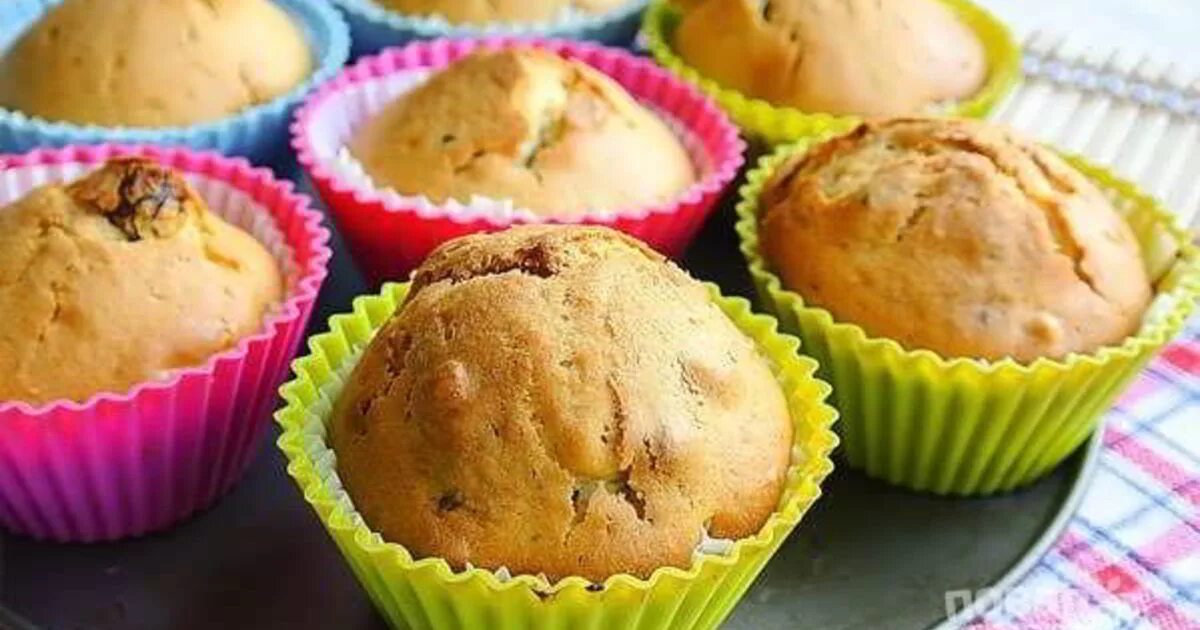 Вкусные кексы рецепт в силиконовых