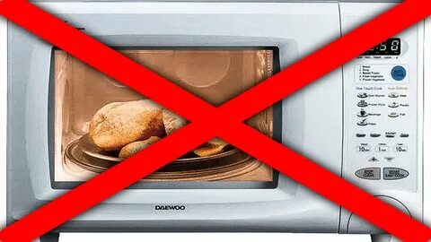 Почему нельзя металлическую посуду в микроволновку