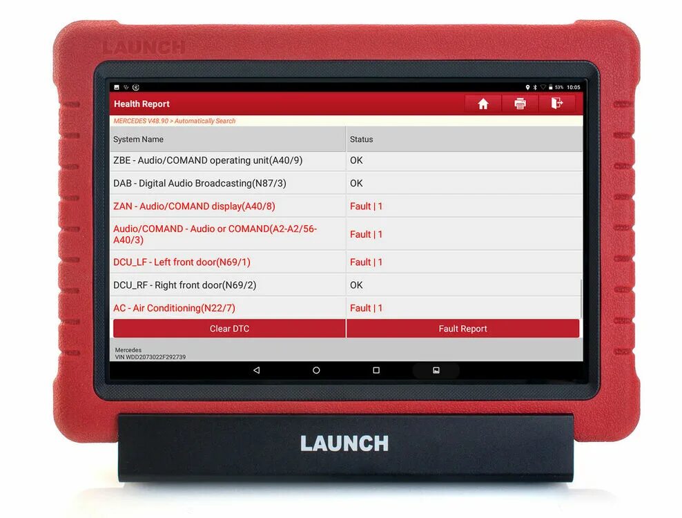 Diagnostic tool tsc