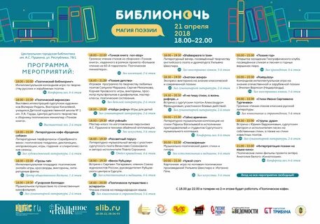 Библионочь игровые программы