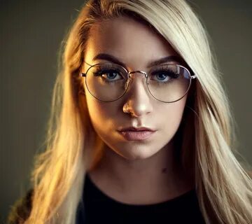Blonde glasses