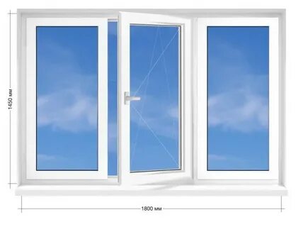 Окно двухкамерное 1200х1200