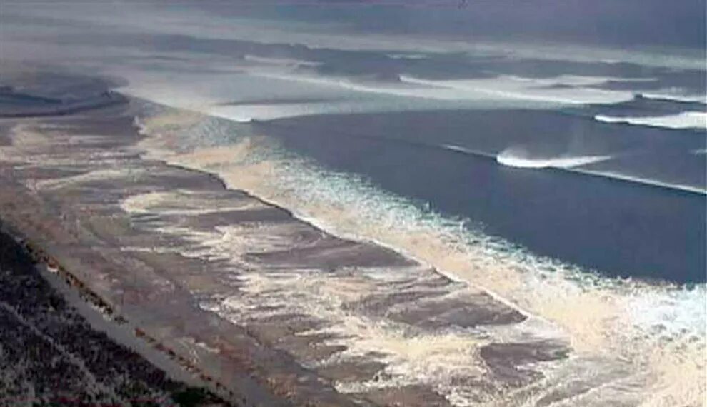 Землетрясение в воде