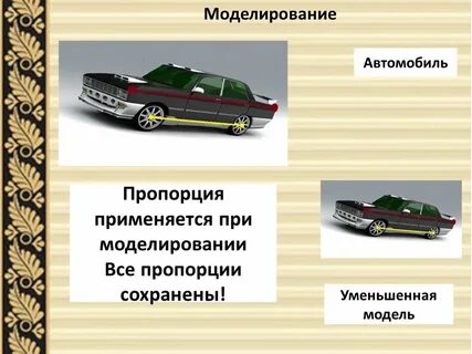 Уменьшенная модель объекта