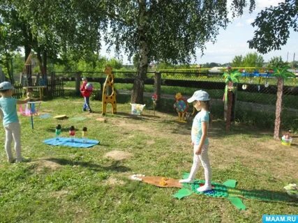 Игры на участке своими руками
