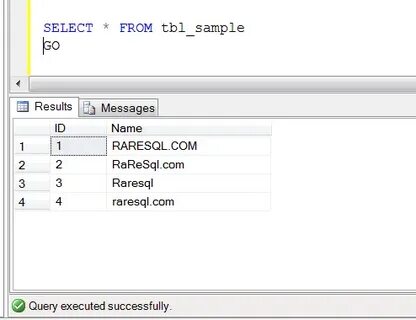 Sql found rows
