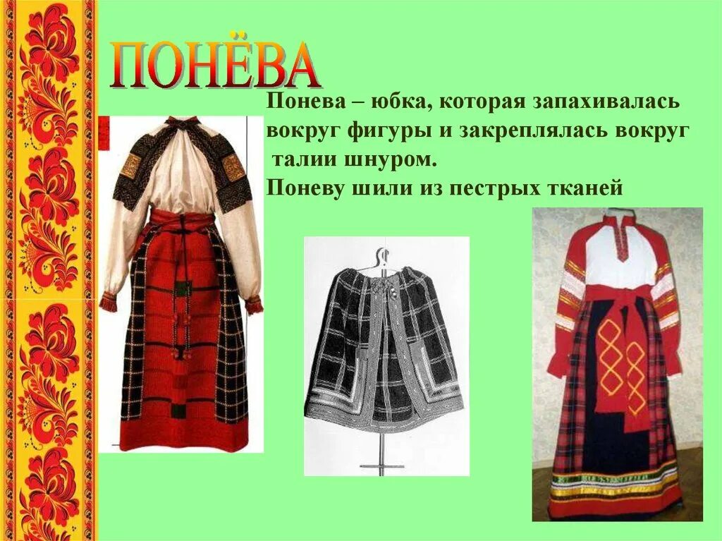 История предметов одежды