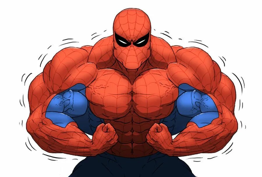 Качок мен. Spider man muscle. Spider man muscle growth. Muscle growth Spider man Веном. Мультяшные качки.