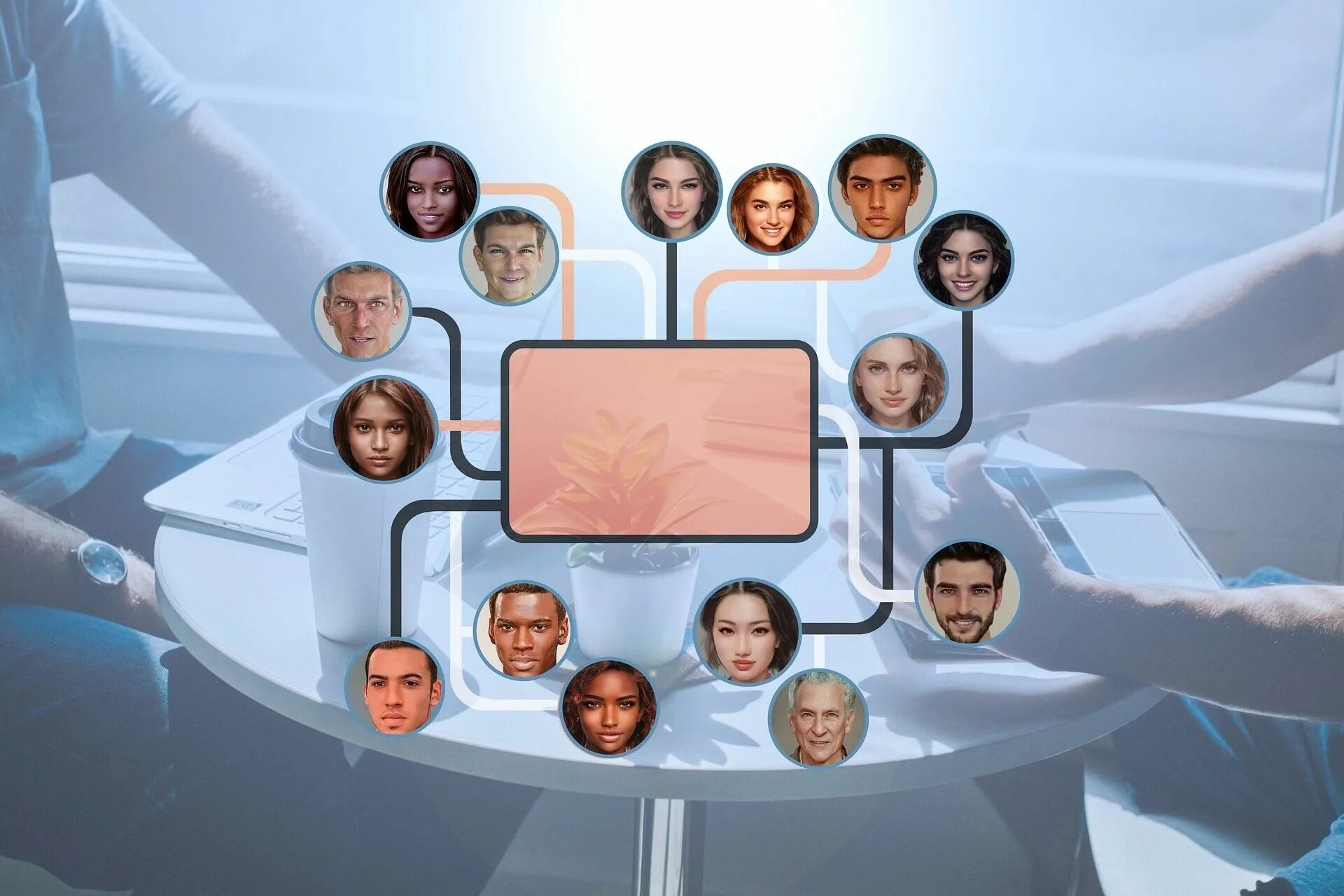 A network is a group