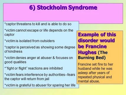 Stockholm syndrome