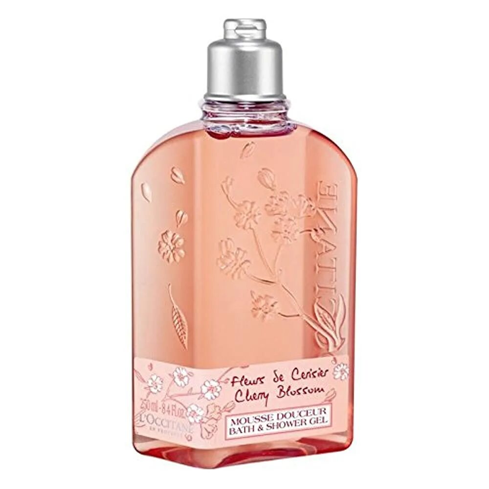 Blossom гель. L'Occitane Cherry Blossom гель для душа. Gel douche Shower Gel l'Occitane. Mousse douceur Bath Shower Gel l Occitane. Гель для душа l'Occitane en Provence.