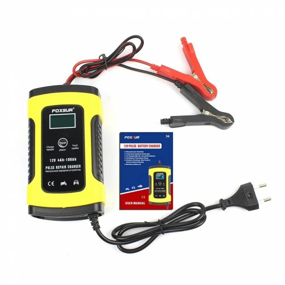 FOXSUR fbc1205d. Зарядное устройство 12v Intelligent Pulse Repair Charger. Зарядное устройство FOXSUR 12v 4ah-100ah. 12v Battery Pulse Charger. Интеллектуальное зарядное для автомобильного аккумулятора