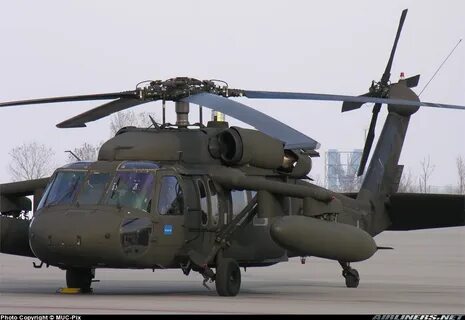 Sikorsky uh 60 black