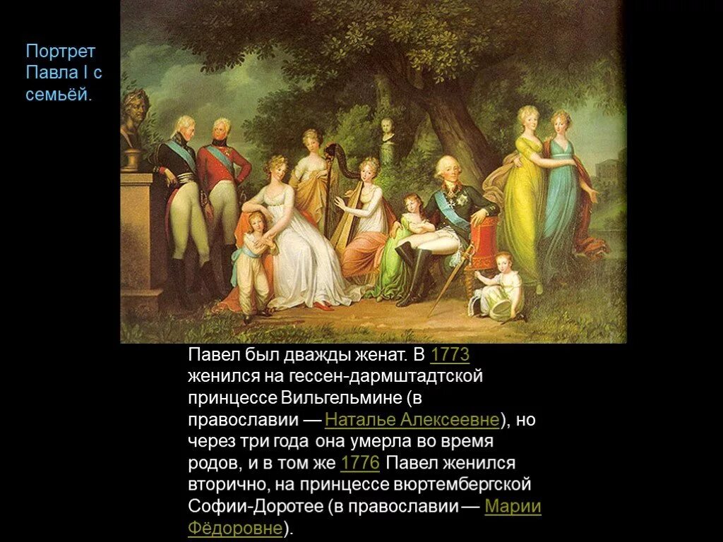 Правления Павла 1