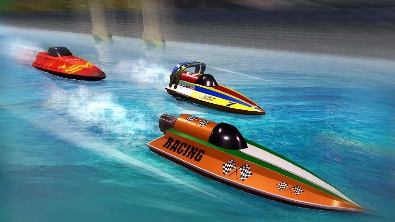 Speed Boat Racing игра. Гоночный катер. Водные гонки. Гонки на лодках. Игры водные гонки