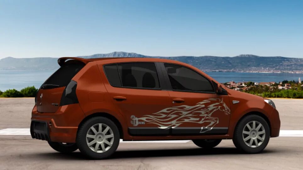 Штатный обвес - Renault Sandero 1G, 1,6 л, 2010 года стайлинг DRIVE2