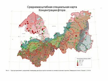 К среднемасштабным картам относятся