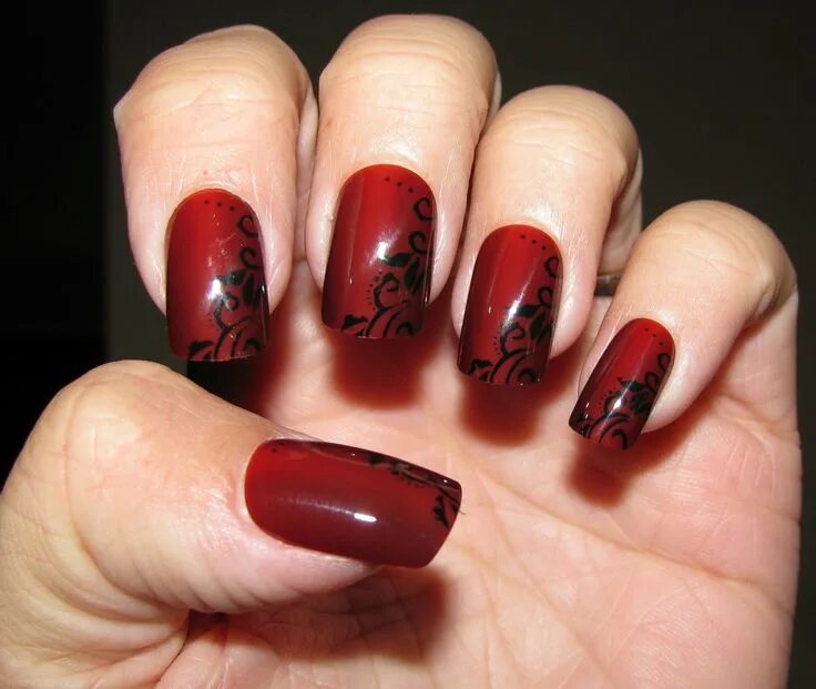 Pin by Joe Jordans Texas BBQ on Nailed It Rose nails, Rose nail design, Rose nai