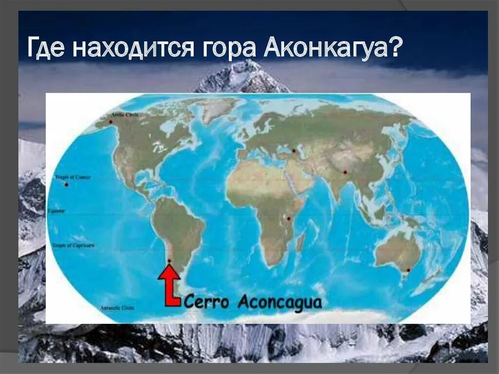 Где располагается горы