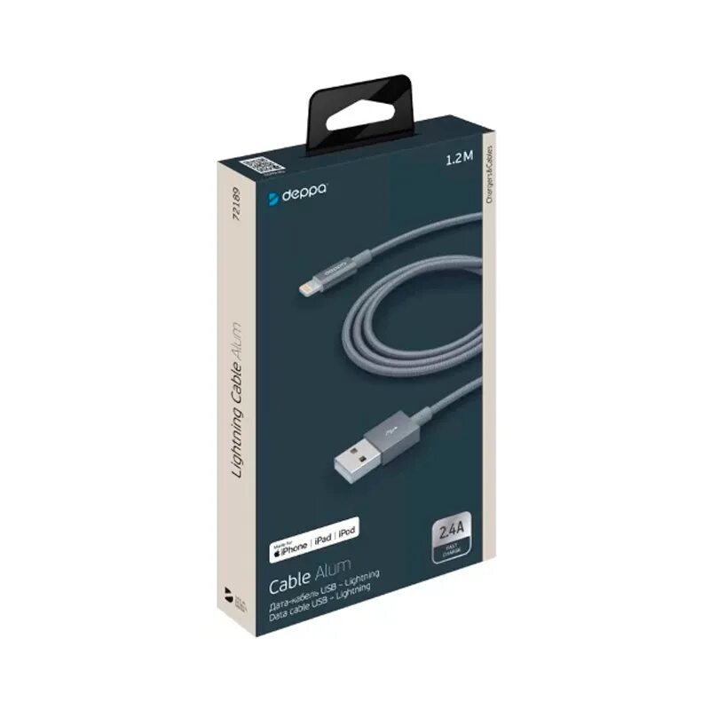 Провод deppa. Кабель_deppa_usb - lightning mfi_1,2m_silver. кабель deppa (72189). кабель usb - micro usb, алюминий, 1.2м, стальной, metal deppa. deppa micro usb + usb-c.