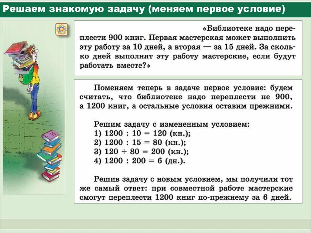 Задача изменять нельзя получать. Задача изменять нельзя получать