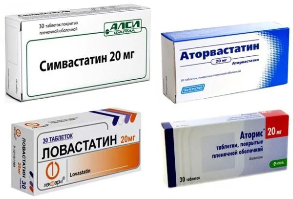 Статины при атеросклерозе