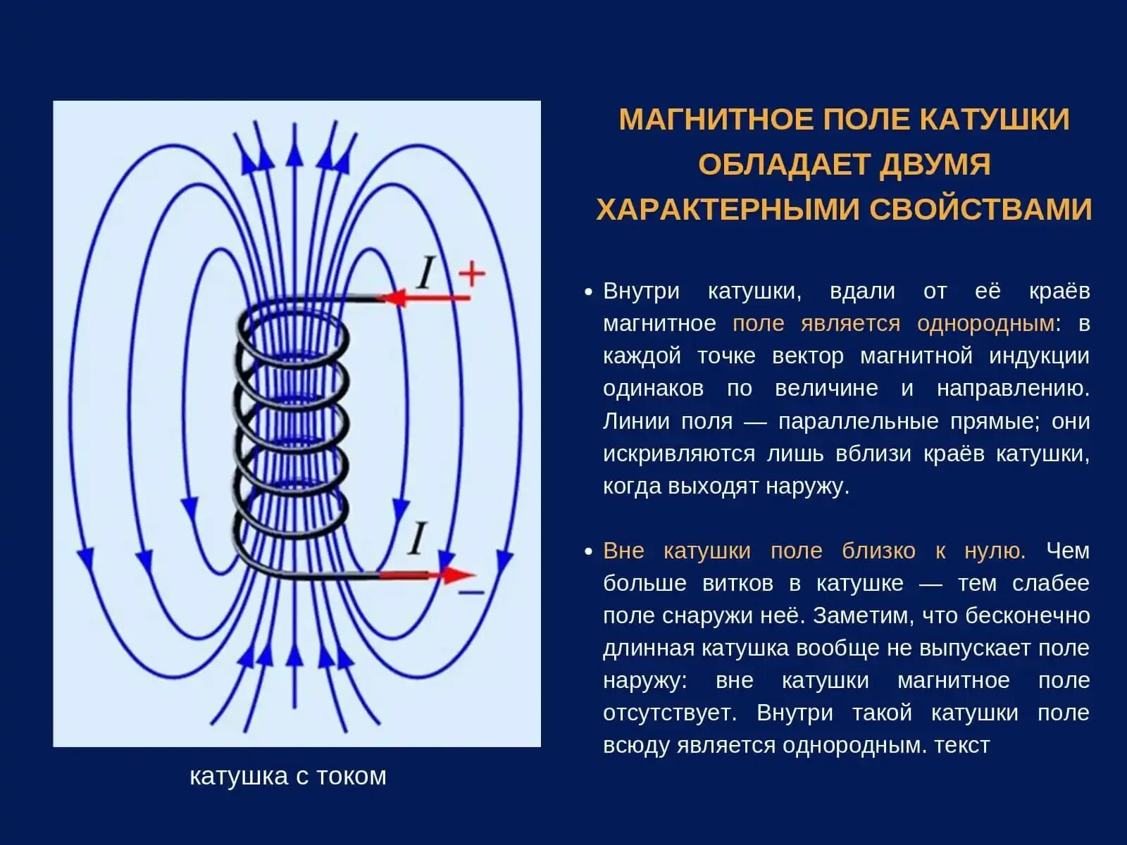 Применение магнитного поля катушки. Линии магнитной индукции катушки с током. Катушка с магнитным полем p5. Направление магнитного поля в катушке. Линии магнитной индукции в катушке.