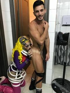 Drag Queen Sucking Dick.