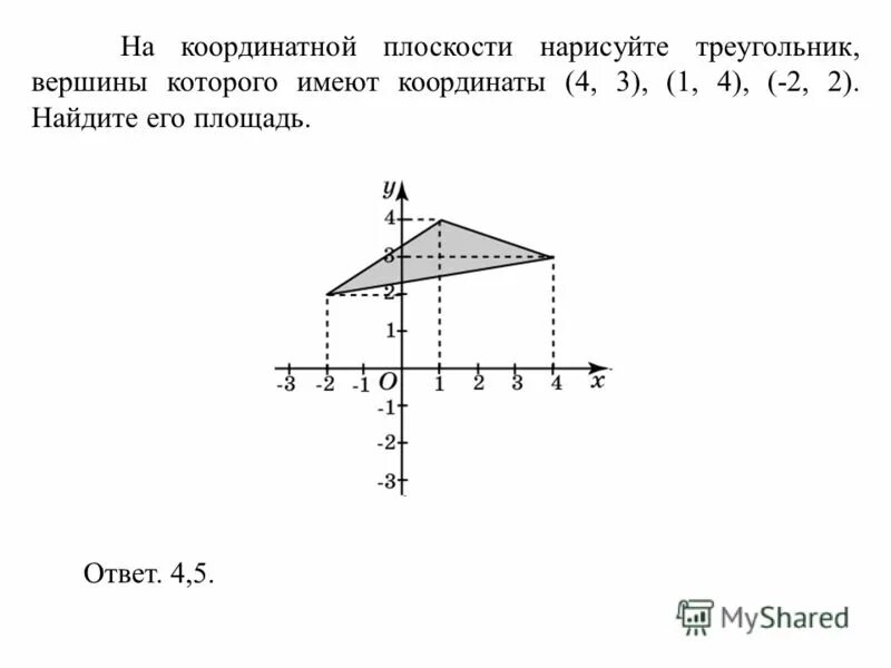 Имеют координаты