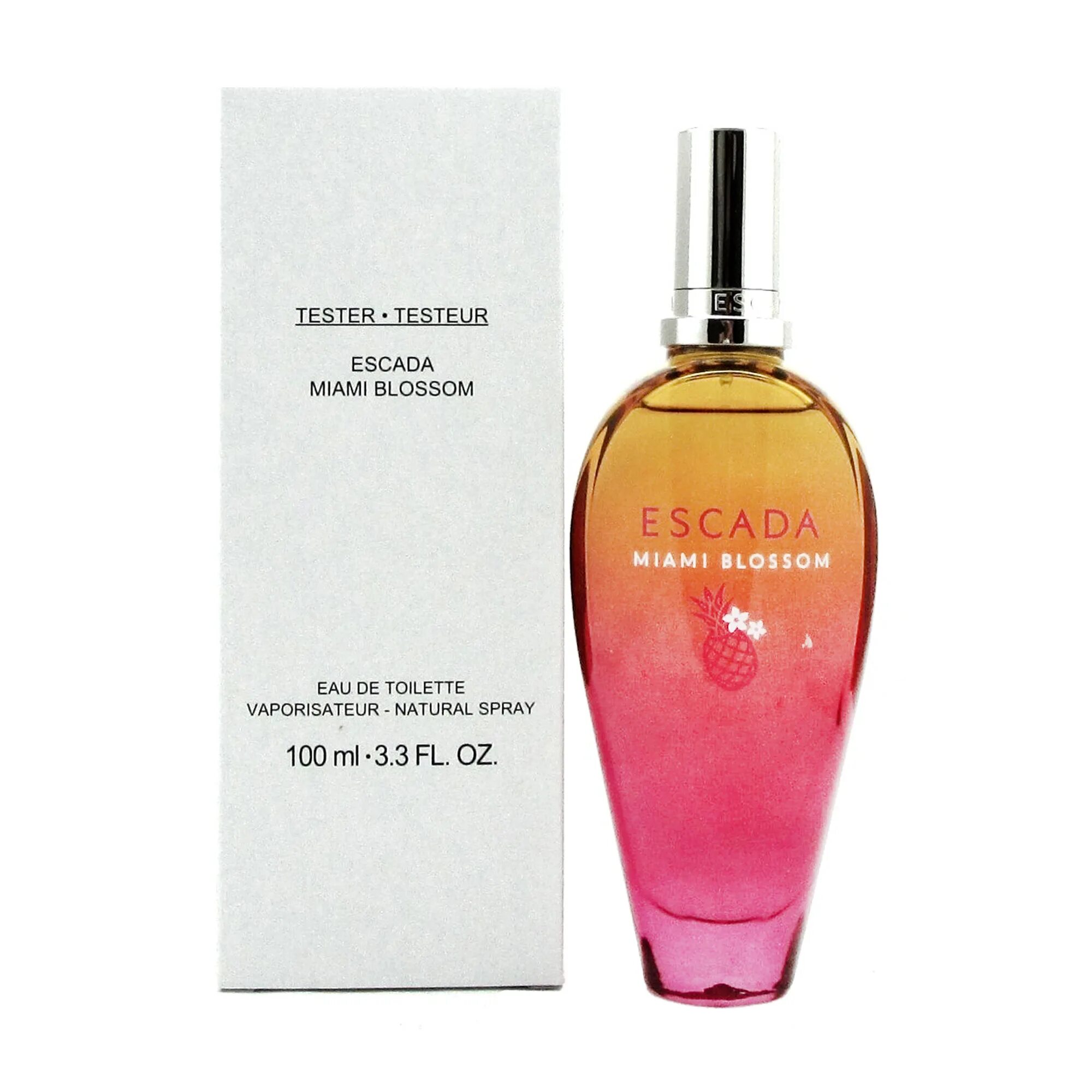 Miami Blossom Escada 100 мл. Туалетная вода женская Escada Miami Blossom. Escada Miami Blossom EDT (W) 100ml. Туалетная вода Miami Blossom 100мл.