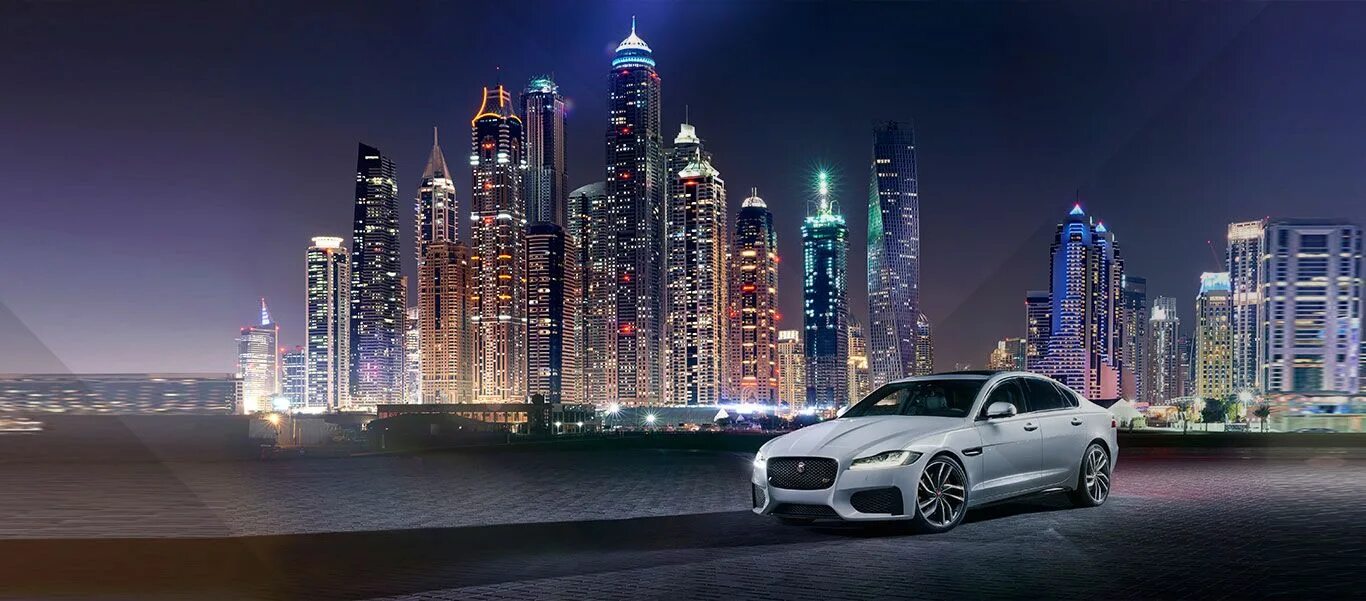 Jaguar XF. Jaguar XF 2015. Ночной город машина. Автомобиль фон. City rent