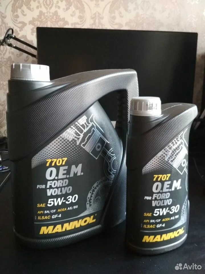 Mannol 7707 o. E. Масло манол 5w30 для форд фокус. M. For ford/volvo 5w30 5 л.