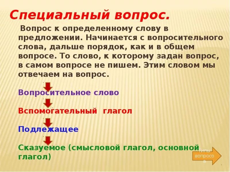 Вопрос к слову сам