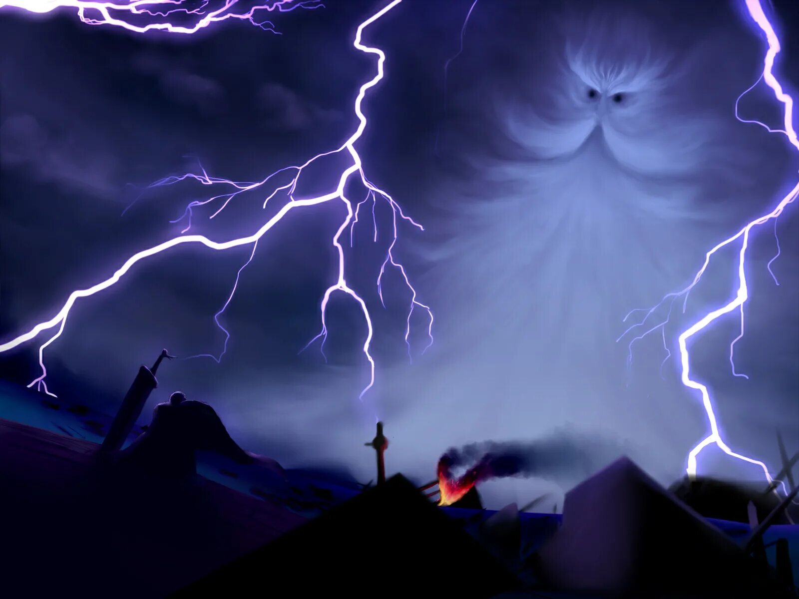Титаны элементали. Гроза богов 10. Аниме молния. Перун бог грома и молнии. Тор бог марвел.