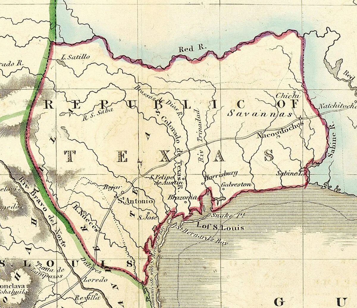 Карта распада сша. Техас в 1836 году. Независимая республика техас. Независимый техас карта. Республика техас карта.