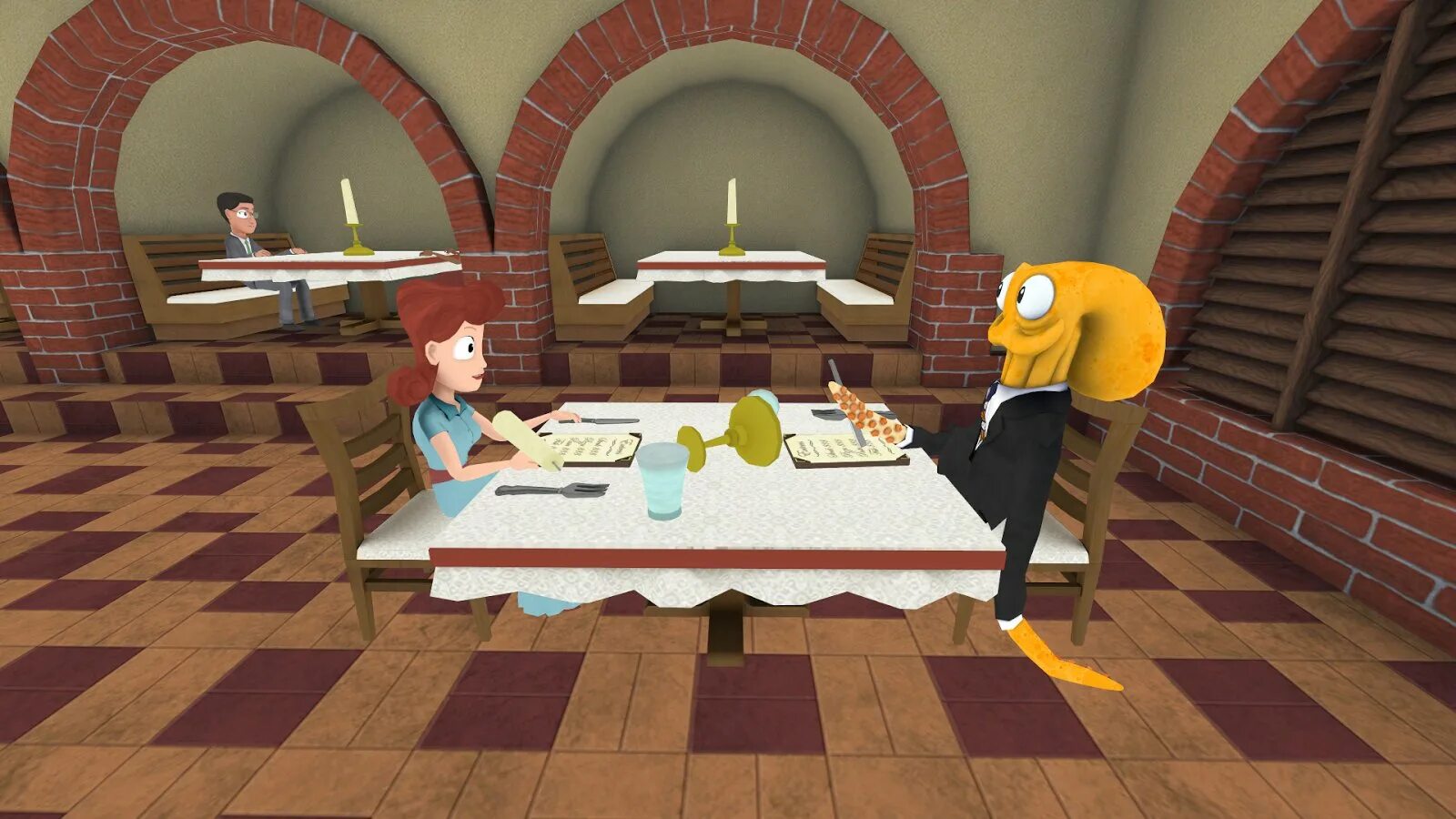 Папа кальмар игра. ОКТОДЕД игра. Octodad 2022. Octodad: Dadliest catch. Octodad: Dadliest catch на 2.