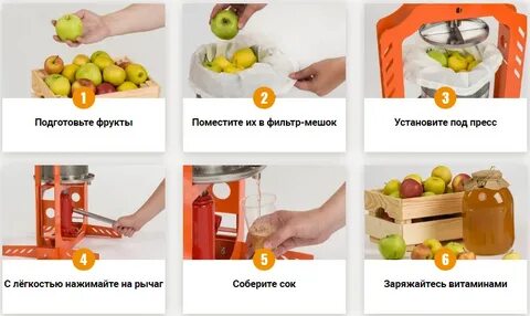 Отжим сока в москве