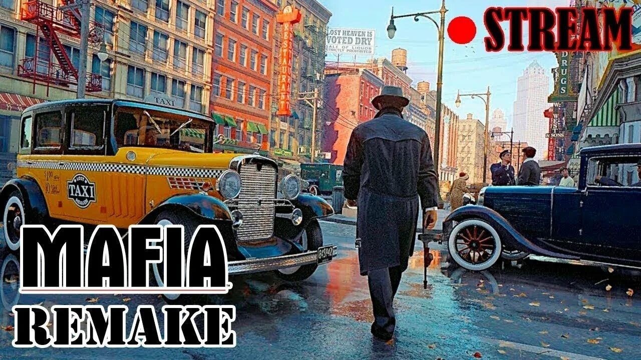 Мафия 1 стрим. Мафия ремейк. мафия 1 ремейк. mafia definitive edition стрим.