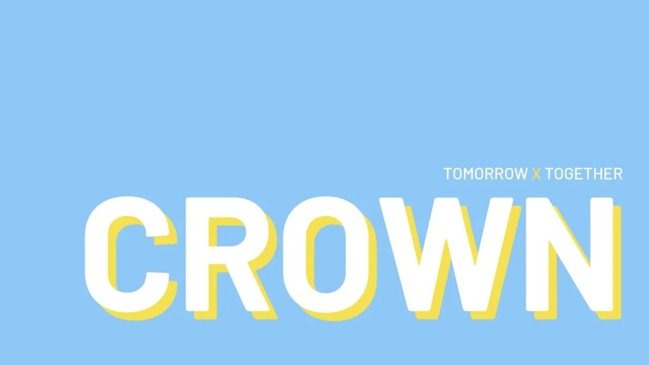 Grown txt. Txt Crown. Кровн тхт. Txt Crown обложка.