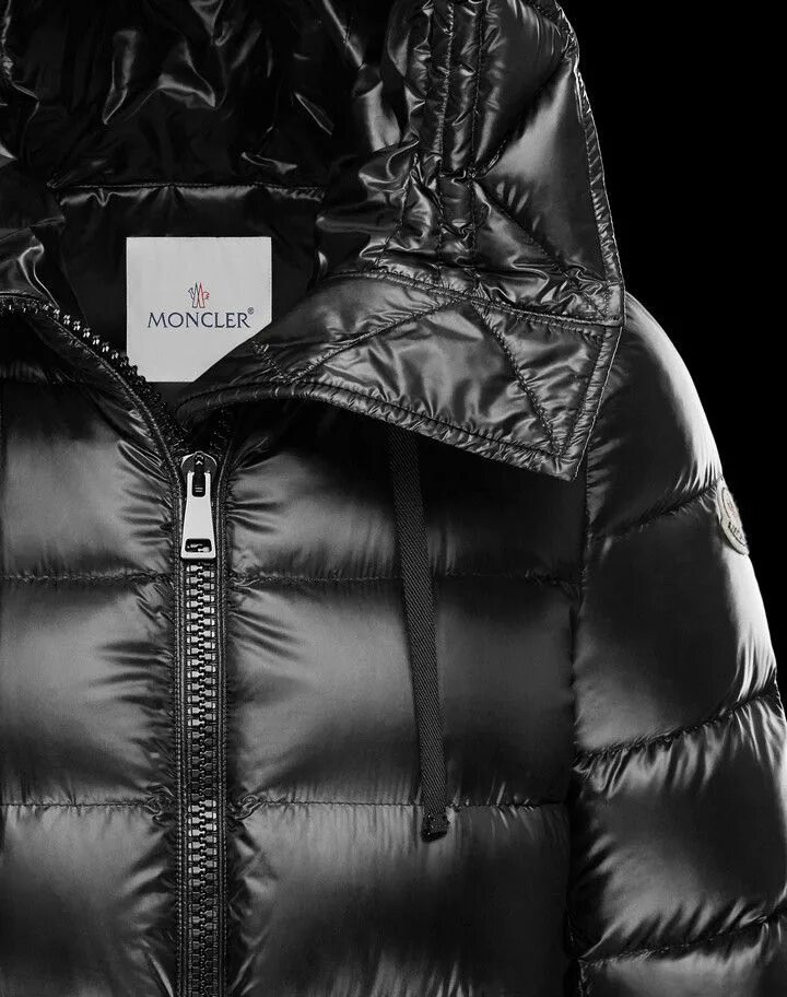 Пуховик монклер светящийся. Пуховик moncler suyen черный. imin moncler пуховик. moncler daos перламутр.