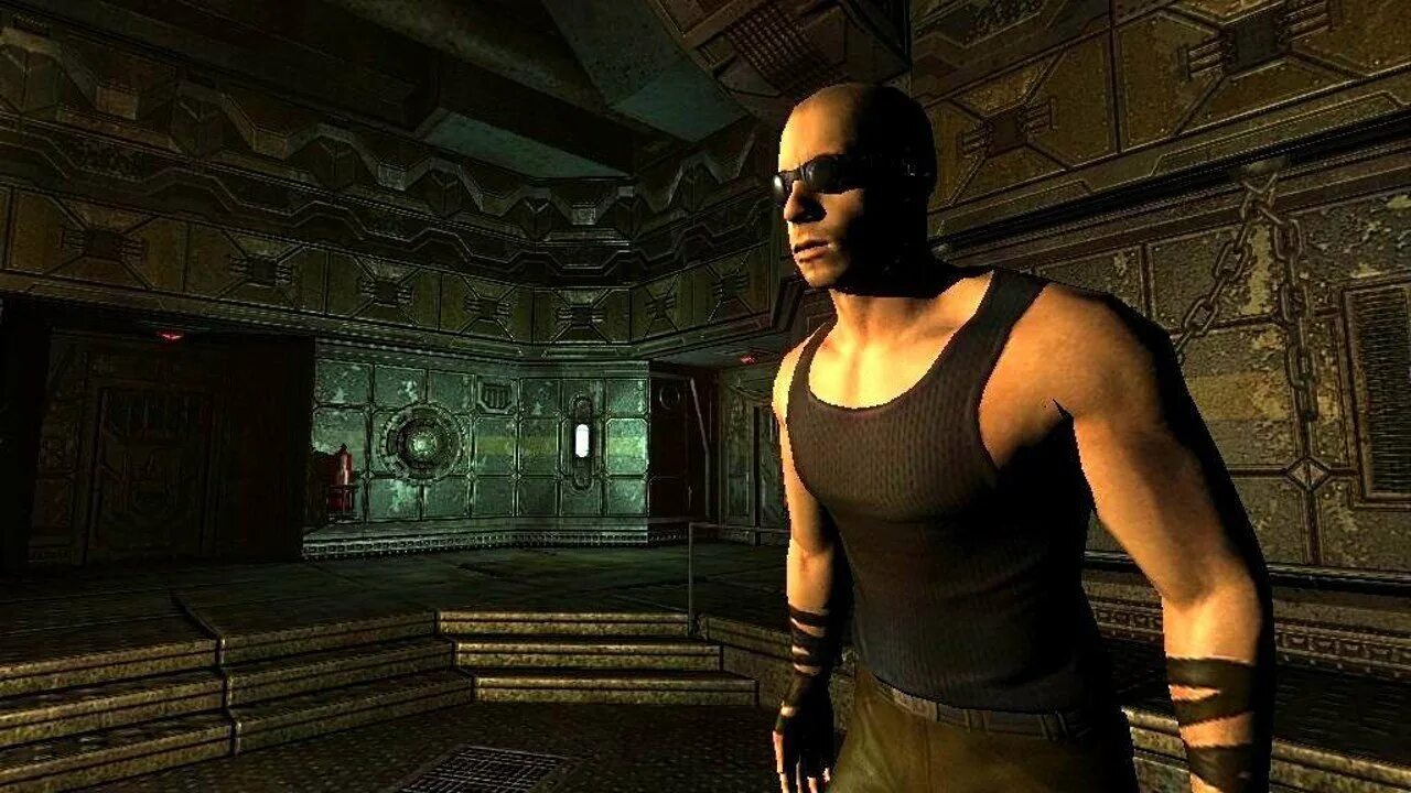 Фризло игры. The Chronicles of Riddick игра 2004. Хроники Риддика Escape from Butcher Bay. The Chronicles of Riddick Escape from Butcher Bay. The Chronicles of Riddick 2.