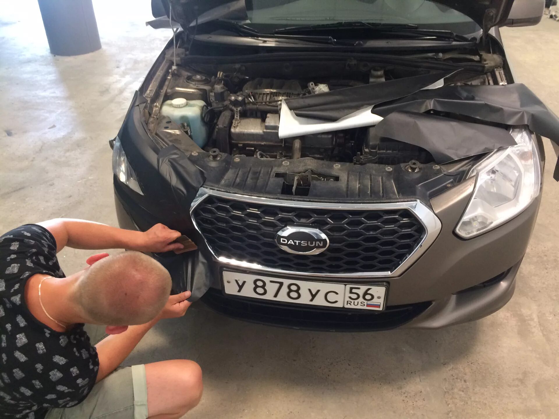 Как поменять лампочку datsun on do. Как поменять лампочку datsun on do