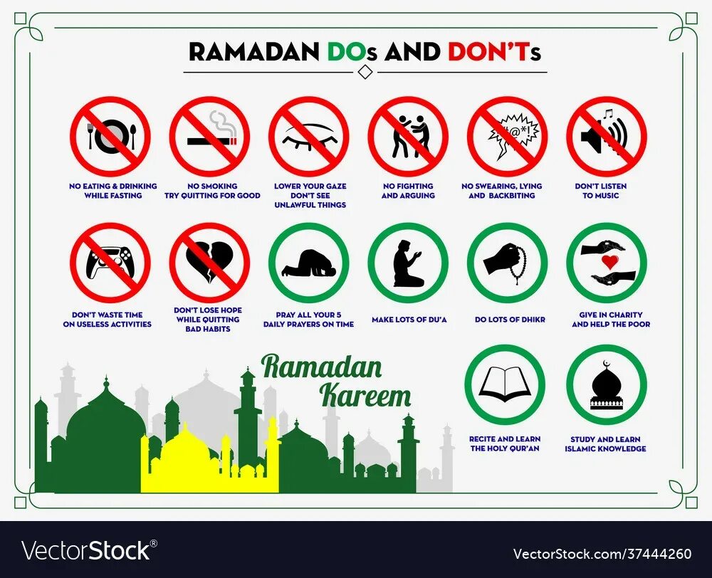 Что нельзя делать во время рамадана девушкам