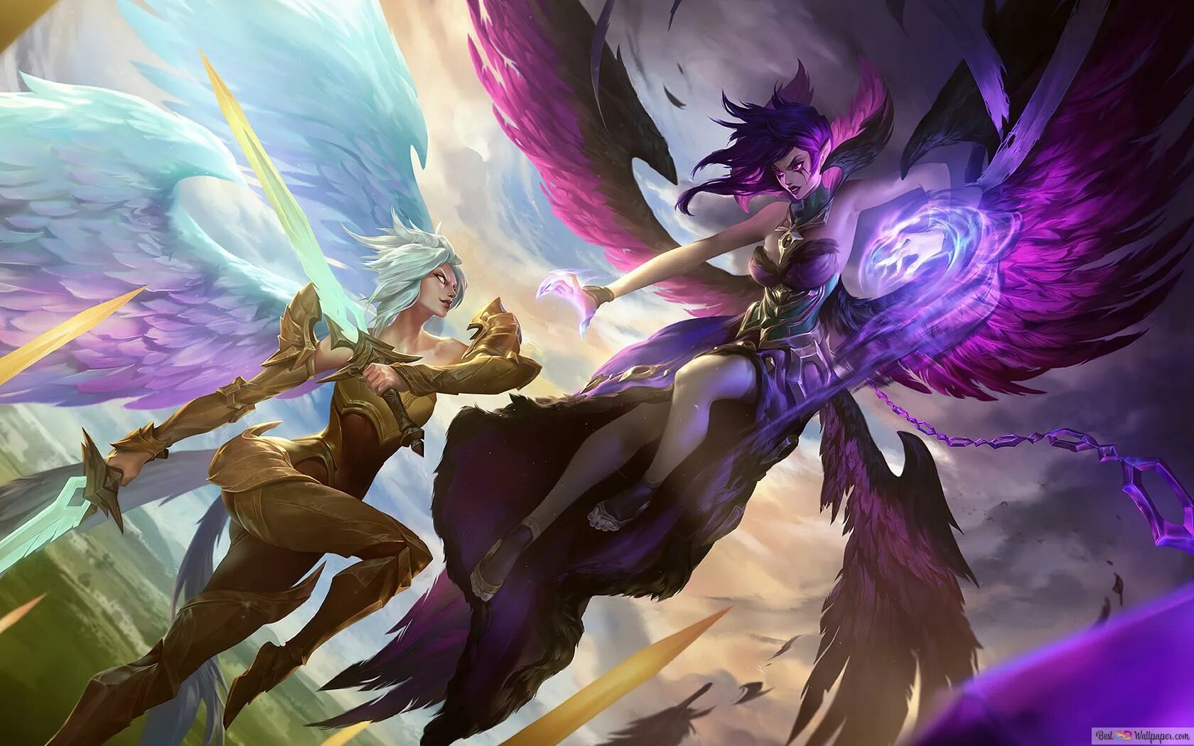 Кейл читать. Кейл и моргана. league of legends моргана.