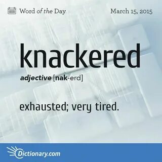 Tired adjective